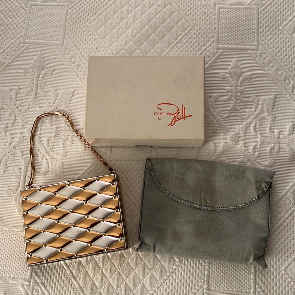 VINTAGE ANTIQUE ZELL FIFTH AVENUE LADIES’ TWO-SIDED MINAUDIERE - Picture 8 of 8